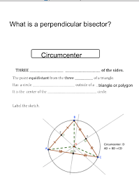 Students will locate and use points of concurrency in triangles. Constructions Designated Deriver