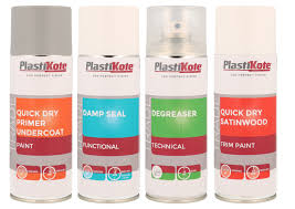 Aerosol Range From Plastikote Professional Builder