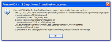 Remove Windows Xp Genuine Advantage Notifications With Removewga •  Raymond.cc