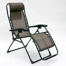 Zero Gravity Lounge Chair In Brown At Menards White Leather Dining Chairs Patio Lounge Chairs Outdoor Chairs