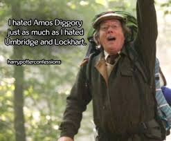 I Hated Amos Diggory Just As Much As I Hated Umbridge And Harry Potter Harry Potter Memes Amos
