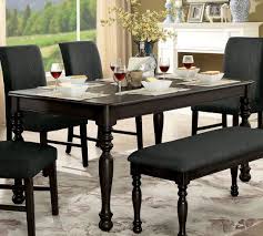 Check out our gray dining table selection for the very best in unique or custom, handmade pieces from our kitchen & dining tables shops. Siobhan Ii Dark Gray Dining Table 1stopbedrooms