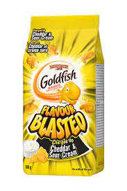 Goldfish Flavour Blasted Screamin Salt Vinegar Campbell Company Of Canada