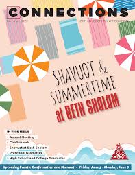 Beth Sholom Congregation Connections Summer 2022