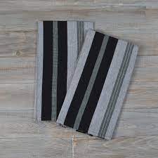 Hearth & hand with magnolia only at. Black Gray Striped Kitchen Towels In 2021 Black And Grey Kitchen Black And Grey Grey Stripes