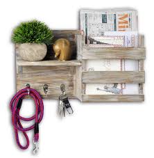 Shop devices, apparel, books, music & more. Amazon Com Spiretro Wall Mount Entryway Mail Envelope Organizer Key Holder Hooks Leash Hanging Coat Rack Letter Newspaper Storage Ornament Home Decorative Floating Shelf Country Rustic Torched Wood Grey Home Improvement