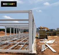 Light Steel Structure Detachable Container House Frame 20 FT ...