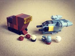 Legoeg S Instagram Profile Post The Mandalorian And Kuiil Negotiate With The Jawas Legostarwars Lego Star Lego Star Wars Mini Lego Art Lego Photography