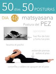 50 Dias 50 Posturas Dia 48 Postura Del Pez Yoga Posturas De Yoga Aprender Yoga