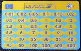Même si le franc français (frf) est devenu désuet au 1er janvier 1999, date à laquelle cette monnaie a été remplacé en france par l'euro (eur). Telecarte La Poste Convertisseur Francs Euros 2002