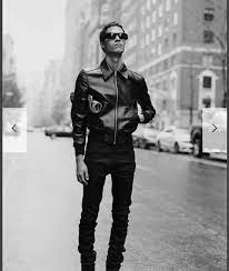 Celine Hedi Slimane Celine Fw20 Aviator Jacket In Soft Lambskin Size M 3000 In 2021 Leather Blazer Jacket Aviator Jackets Leather Blazer