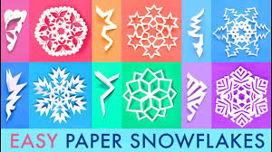 12free & easy paper snowflakes to cut and color. Diy Snowflake Templates Easy Affordable Festive Christmas Decorations