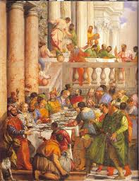 A renaissance virtual dinner party…cool. Another Renaissance Feast Medieval Fantasy Royal Party Painting