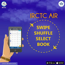 To Book Flight Tickets On Irctc Air All You Need To Do Is Swipe Shuffle Select And Book Download The Irc Book Flight Tickets Booking Flights Flight Ticket