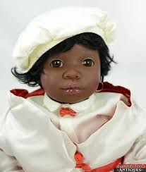 EXTREMADAMENTE RARO Gotz "CARLOS" Carin Lossnitzer Muñeca étnica africana  de piel oscura