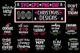 Download 100 Creative Christmas Design Bundle Graphic By Svg In Design Creative Fabrica SVG Cut Files