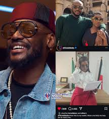 Wahala 2Baba has just posted pictures of the woman he wants to marry