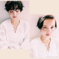 ちょっぴりルーズが 前髪パーマ でナチュラル垢抜けヘア キナリノ 前髪パーマ ヘアスタイリング ショート アレンジ 結婚式