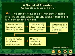 a sound of thunder