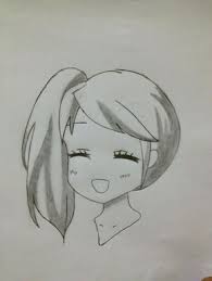 #drawings #kids #art #cute art #sketchs #funny food ##how to draw #goofy #fun #creative. How To Draw A Girl Head Recipe Sketches Anime Drawings Sketches Easy Drawings Drawings Anime Sketch Art Drawings Sketches