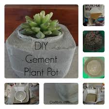 Transition to colorful annuals in summer and autumn.be sure to push your interior mold down far enough so the inside gives plants room to. Cement Plant Pot Craftbits Com