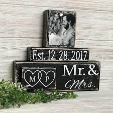 Mr And Mrs Sign Wedding Date Sign Wedding Date Gift Engagement Gifts For Best Frien Best Friend Wedding Gifts Wedding Gifts For Friends Custom Wedding Gifts