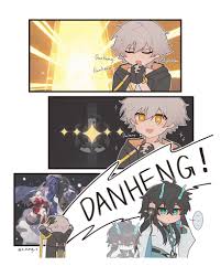 I kung ♡ on X: DAN HENG !! .. HonkaiStarRail Trailblazer Caelus  danheng I_kung ⚾️ & 🐉 t.coRbJyTH8Vs9  X