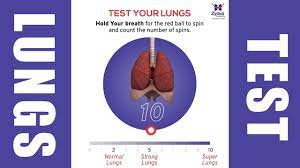 This is actually a test to determine whether someone is fit for surgery. Test Your Lung Capacity Test Your Lung Capacity Zydus Check Your Lung Capacity Youtube