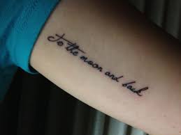 The Word Made Flesh Word Tattoos To The Moon And Back Tattoo Tattoos