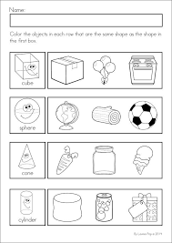 Spring Math Literacy Worksheets Activities Shapes Worksheet Kindergarten Shapes Kindergarten Spring Math Kindergarten