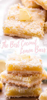 Coconut Lemon Bars In 2020 Lemon Desserts Bars Lemon Coconut Bars Lemon Bars Easy