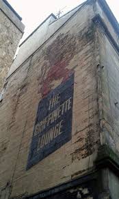 The Griffinette Lounge Ghost Sign Glasgow Scotland Ghost Signs Glasgow Eerie Places