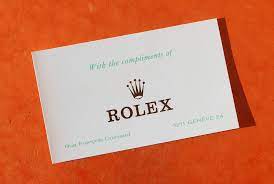 Maybe you would like to learn more about one of these? Vintage 70 S Compliments Card Rolex Watches With The Compliments Of Perfect For Boxset