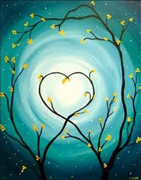 A Pretty Painting With A Twist Painting Art Painting Night Painting Art
