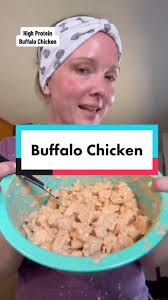 High Protein Buffalo Chicken with Cottage Cheese Recipe