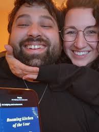 well it's official 📝 legit speechless being nominated for  @nh.lodging.and.restaurants roaming kitchen of the year 🚚🍕 and of course  no one else I'd rather celebrate with than this one ❤️ @freshafbakeshop guys