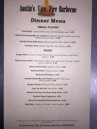 Ready for a big serving of comfort food? Current Dinner Menu Note The Vegetarian Entree Vegetarian Spicy Smoked Cauliflower And Mozzarella Steak Served With Choice Of 2 Sides