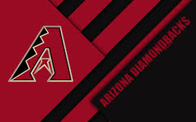 Download Wallpapers Arizona Diamondbacks Mlb 4k Red Black