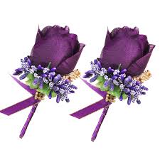 Bouquets Weddings Pink Dark Purple Men S Boutonniere Groom Wedding Accessories Groomsmen Buttonhole Wedding Flowers Romantic Wedding Floral Accessories