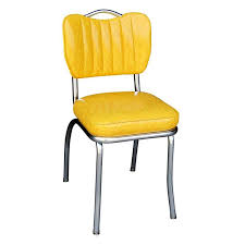 Richardson Seating 4260cig 50s Retro Handle Back Diner Chair With Box Seat Retro Dining Chairs Dining Chairs Dining Chair Upholstery