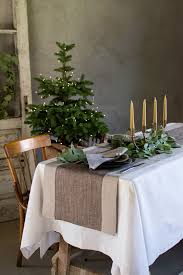 Brown Linen Table Runner Christmas Table Decor Wedding Dinner Etsy Farmhouse Table Decor Christmas Table Decorations Table Decorations