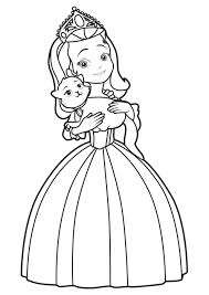 Liberation is a video game released in 2012 for the playstation vita, developed by ubisoft sofia. Princess Amber With A Kitten Coloring Pages Sofia The First Coloring Pages Colorings Cc