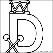 These alphabet coloring sheets will help little ones identify uppercase and lowercase versions of each letter. Alphabet Coloring Page Letter D Printables For Kids Free Word Search Puzzles Coloring Pages And Other Activities