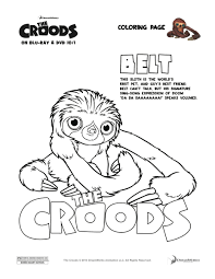 Discover thanksgiving coloring pages that include fun images of turkeys, pilgrims, and food that your kids will love to color. The Croods Coloring Sheets Printable Masks A Mom S Take