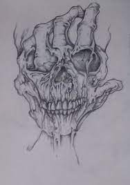 Painted face, native american woman with war mask and each design has uniqueness in its sketch. Skulls Drawing Skull Art Evil Skull Tattoo