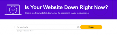 You can use the service down or just me to check domains and ip addresses for availability from many servers worldwide. Is This Website Down How To Check If Your Site Is Working Worldwide