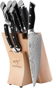 amazon.com: kitchen damascus knife set