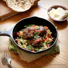 Maybe you would like to learn more about one of these? Lamb Merguez Patties With Couscous Salad Tastefood