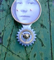 Hand Crafted Altered Art Necklace, Steampunk Found Object Jewelry, Mixed  Media Jewelry, Repurposed Silverware Jewelry, Upcycled Wearable Art