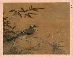 北宋 趙昌 小鳥圖頁 現藏於倫敦大英博物館 zen painting painting eastern art